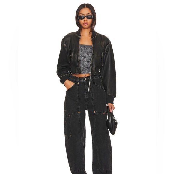 🔥 NEW Free People Love Letter Tube Top | BLACK - Picture 1 of 9